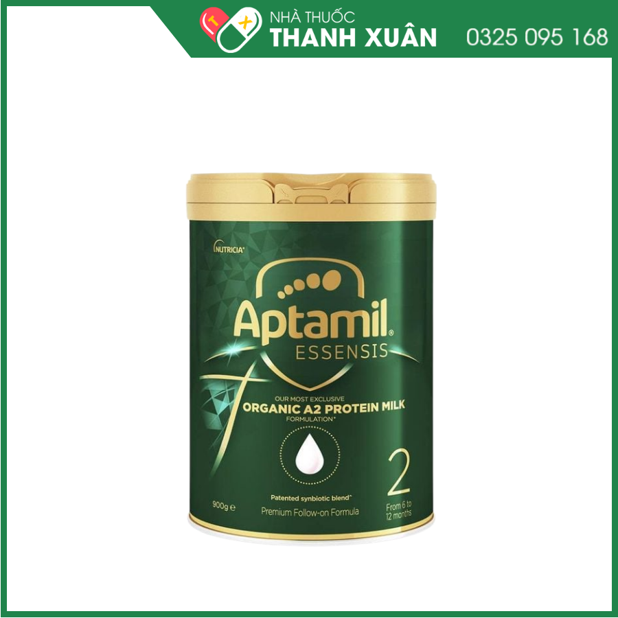 Sữa bột Aptamil Essensis số 2 sữa đạm A2 hữu cơ cho bé